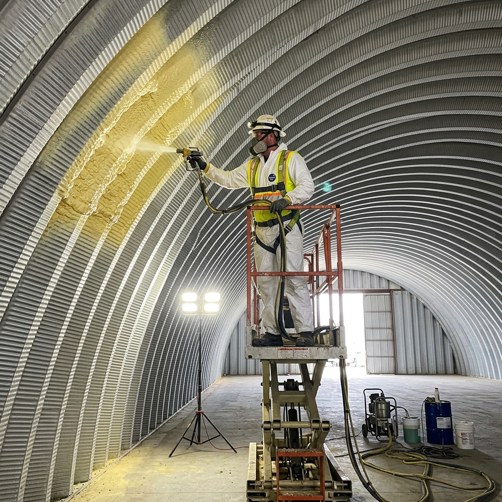 Утепление ППУ